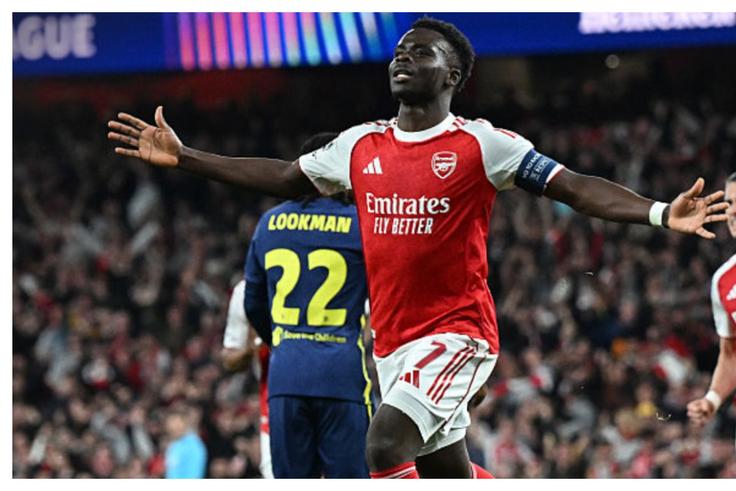 UCL: 3 incredible records Arsenal set in victory against Lookman's Atletico