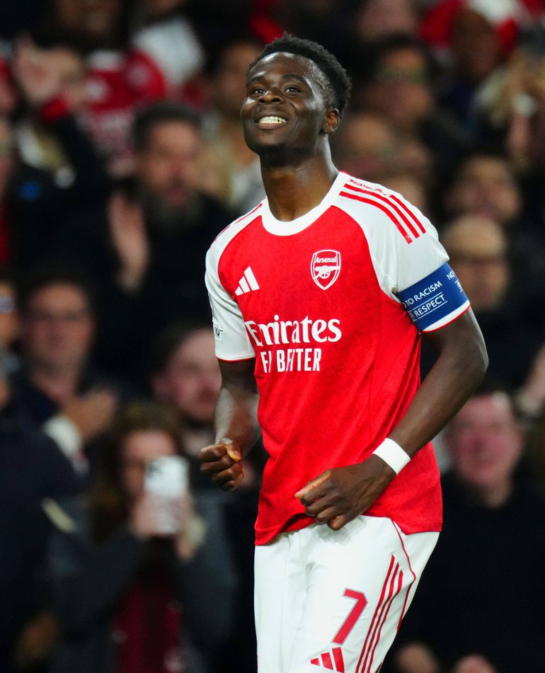 Arsenal vs Atletico Madrid: Bukayo Saka robs Ademola Lookman a place in UCL history