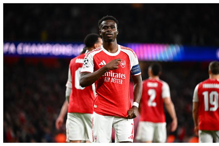 Arsenal’s hero Saka || Imago