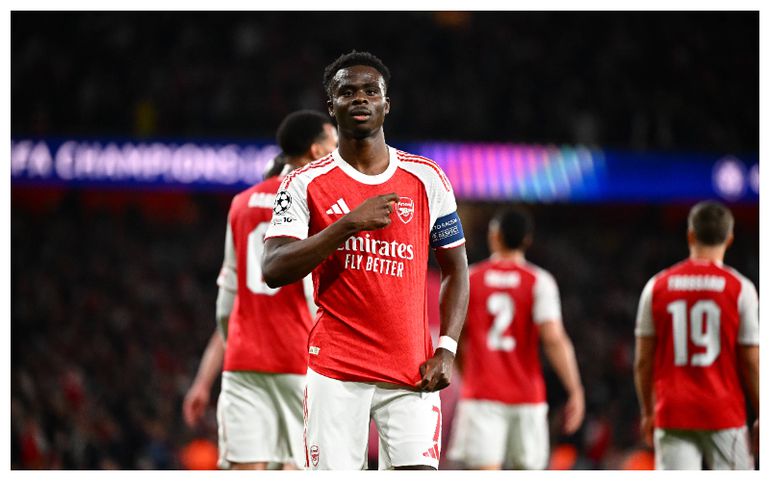 Arsenal’s hero Saka || Imago