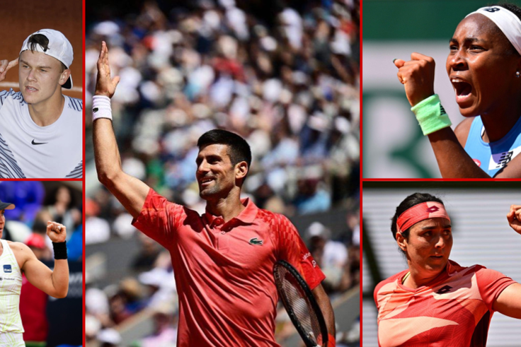 Coco Gauff, Haddad Maia, Holger Rune, Djokovic, and Ons Jabeur record historic moments at Roland Garros