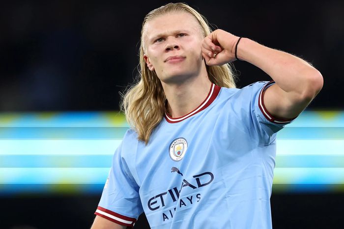 Manchester City striker Erling Haaland