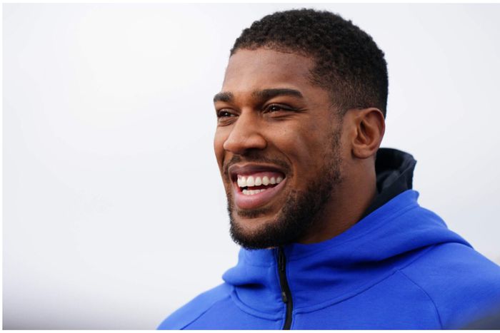 Watford-born Nigerian star Anthony Joshua.