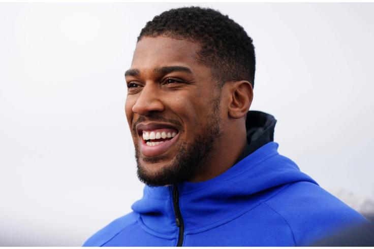 Watford-born Nigerian star Anthony Joshua.
