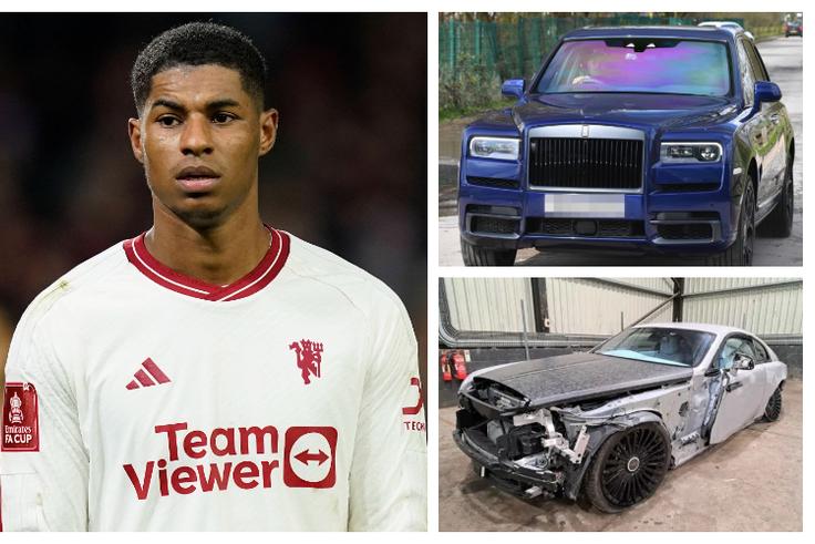 Marcus Rashford caught speeding with Rolls-Royce