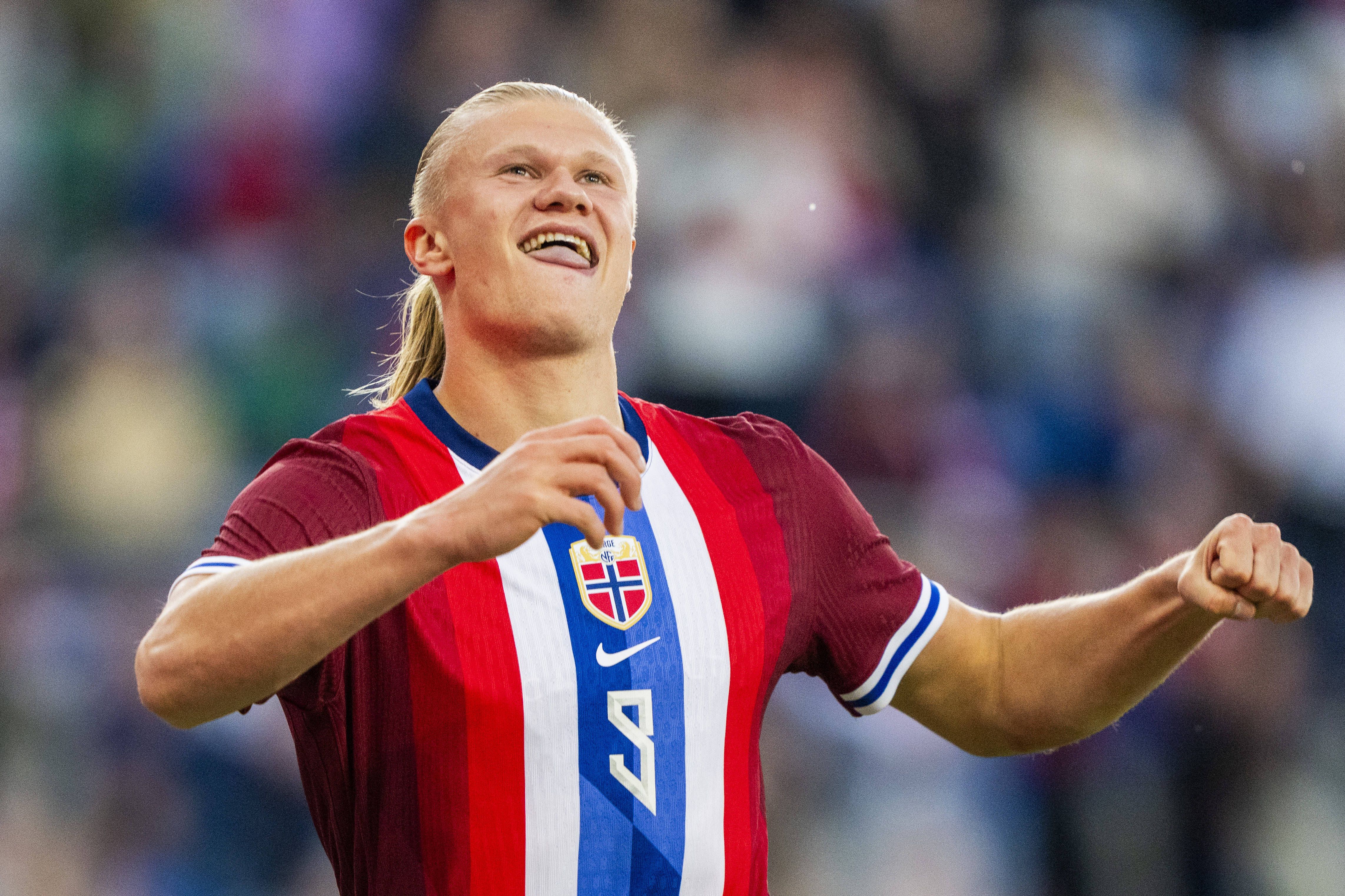 Erling Haaland Closes In On Norway Goalscoring Record After Latest Hat ...