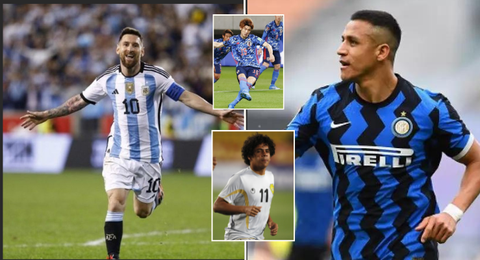 Lionel Messi, Alexis Sanchez and the top 10 shortest footballers in the world