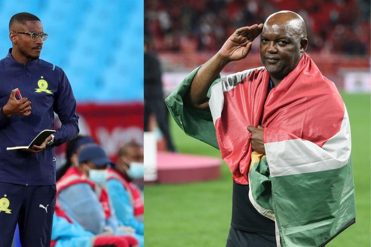 Rulani Mokwena and Pitso Mosimane