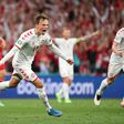 Denmark's Damsgaard making most of unexpected Euro 2020 baptism