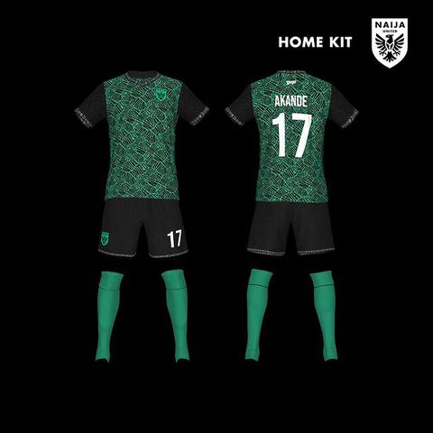 The 36-year-old Usman who was last in action in a second loss to new UFC Champion Leon Edwards in London, celebrated making a jersey design.