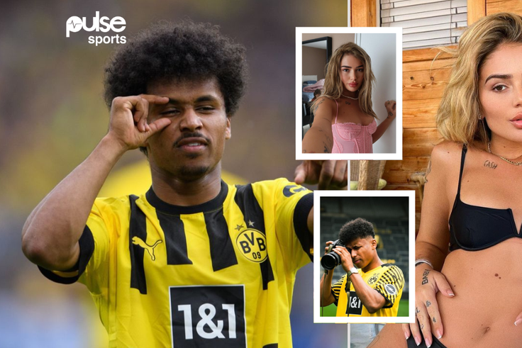 Karim Adeyemi girlfriend Loredana Zefi