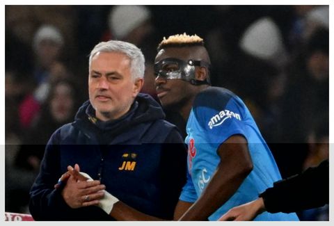 Osimhen reveals the Mourinho conversation he will never forget in his life