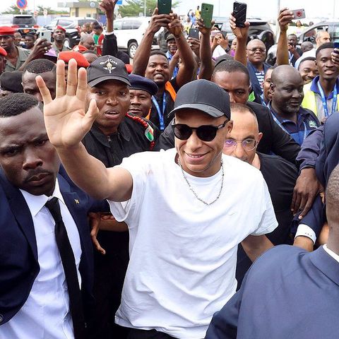 Mbappe visits Cameroon after a party meeting NBA stars, models, and celebrities in the United States of America.