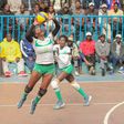 KCB volleyball team in action.