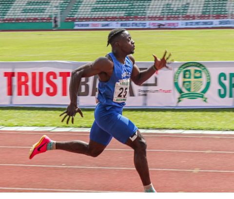 Alaba Akintola reigns supreme to become two-time Nigerian 200m champion