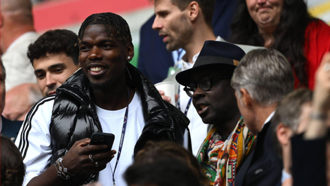 Portugal vs France Paul Pogba links up with Afrobeats superstar to celebrate Les Bleues triumph Pulse Sports Nigeria