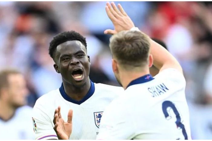 Bukayo Saka played a key role as England continued Euro 2024 journey in Germany.