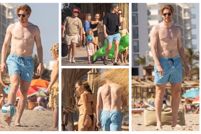 Kevin De Brunye enjoys vacation with wife