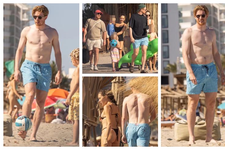 Kevin De Brunye enjoys vacation with wife