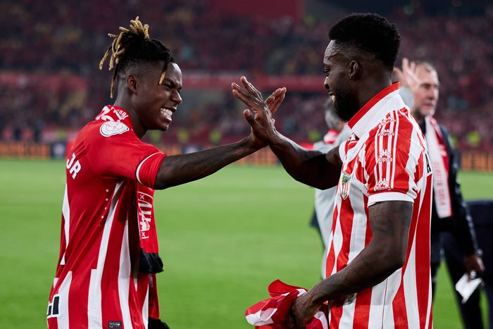 Nico Williams and Inaki  (Credit: Imago)