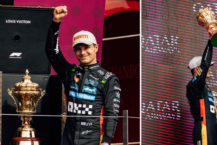 British GP Results: Lando Norris leads McLaren to one-two victory in 'chaotic' Silverstone affair