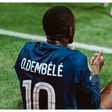 Dembele's Jota Tribute