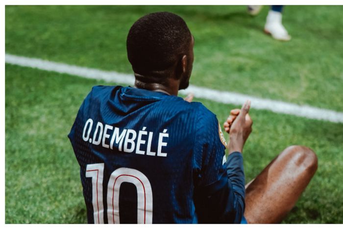 Dembele's Jota Tribute