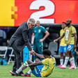 Brazil team looking devastated after crashing out of the World Cup || Imago