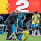 Brazil team looking devastated after crashing out of the World Cup || Imago