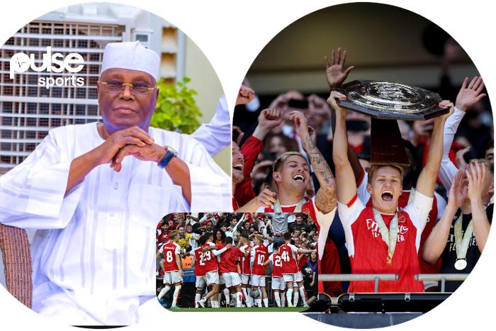 Abubakar reacts to Arsenal’s  Community Shield - Photo Credit || Pulse Sports