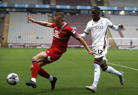 Clarke Oduor makes memorable debut for Bradford City in hard-fought contest