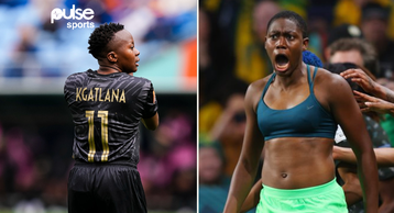 Kgatlana shows Oshoala what being the GOAT truly means