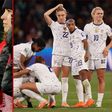 Megan Rapinoe missed a penalty as USWNT crashed out of the World Cup