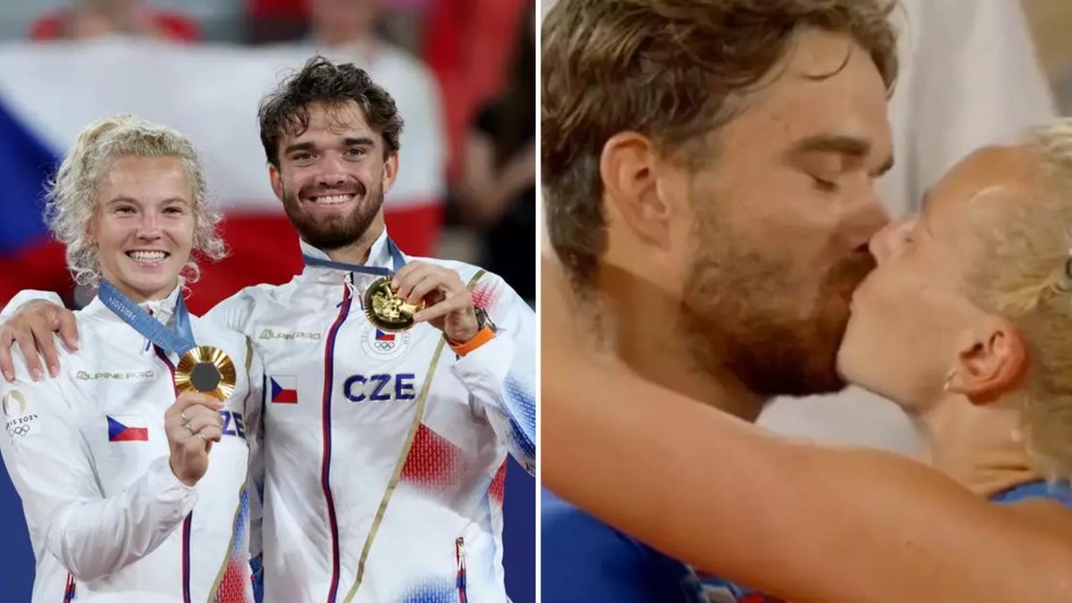 Paris Match – KISS Paris 2024: Olympic tennis duo celebrate gold medal with a kiss