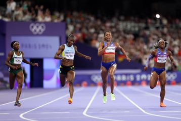 Paris 2024: Favour Ofili narrowly misses podium placement as Gabby Thomas wins Olympic 200m title