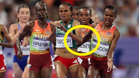 New Olympic 5000m champion Beatrice Chebet gives first-hand account of altercation between Gudaf Tsegay & Faith Kipyegon