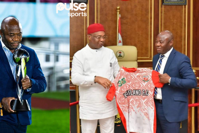 After losing Super Eagles coach job, World Cup-winning coach takes charge at Heartland