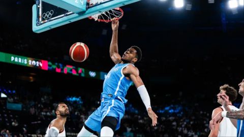 Paris 2024: Nigerian Freak Giannis Antetokounmpo says goodbye to Olympics as Germany knockout Greece