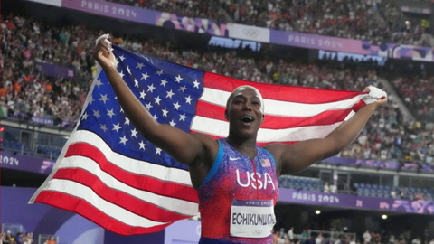 Paris 2024: Nigerian athlete who dumped the country after Tokyo 2020 error wins Silver for USA