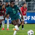 Christy Ucheibe with another penalty for the Super Falcons.