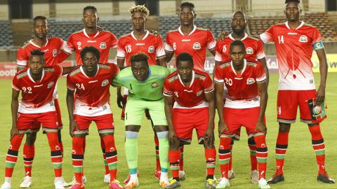 Harambee Stars line up: Three-man attack as Olunga, Rupia & Masoud Juma start