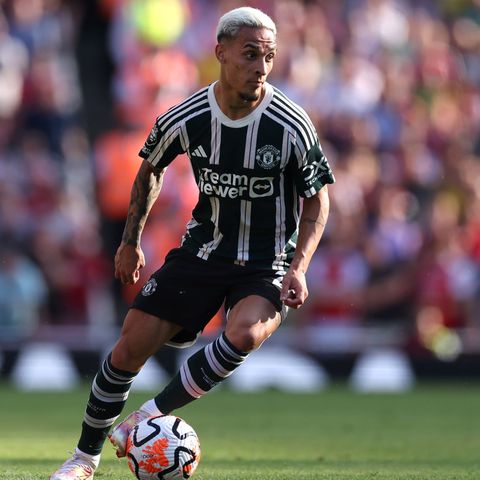 Man United winger Antony in action || Photo Credit: imago