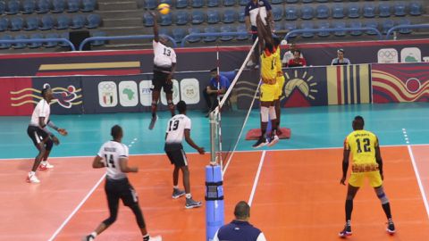 Wafalme triumph in thrilling victory over Ghana at CAVB Championship