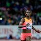 Julien Alfred reacts after loss to Sha'Carri Richardson at Zurich Diamond League