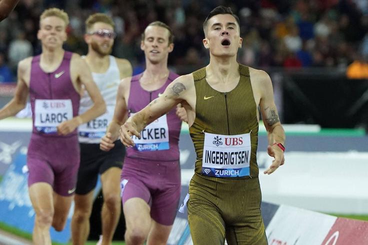 Jakob Ingebrigtsen opens up after surprise loss to Yared Nuguse in top-quality re-run of Olympic 1500m final