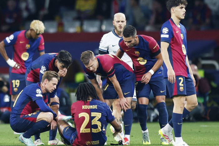 Barcelona stars against Inter in the 202425 Champions League semifinal | Imago