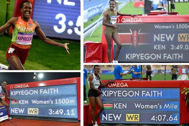 Faith Kipyegon World Records: How She Rewrote the 1500m & 5000m