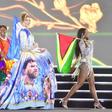 Lionel Messi immortalised in Miss World pageant after glowing international career