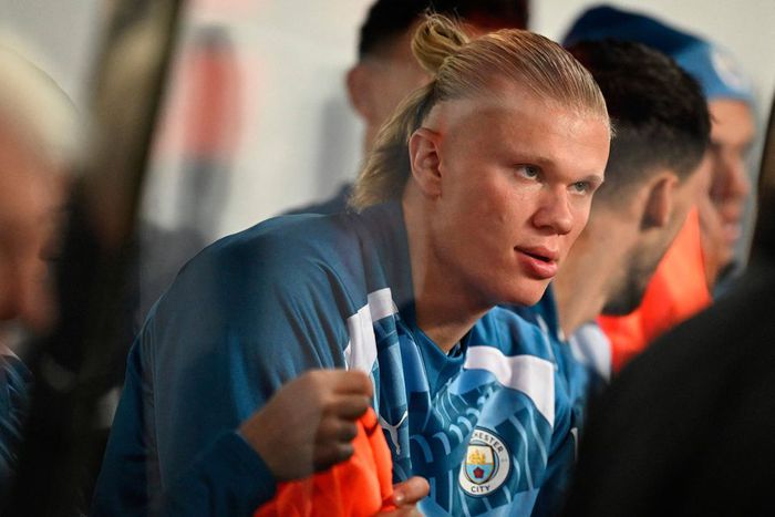 Manchester City striker Erling Haaland || TyImages