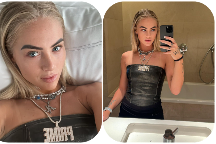 Alisha Lehmann shows a different look to fans